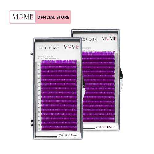 Color Lash Violet Eyelash Extensions