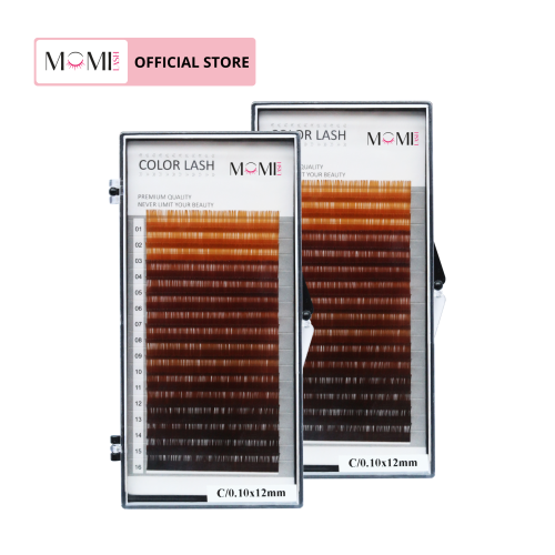 Color Lash Mixed Brown Eyelash Extensions